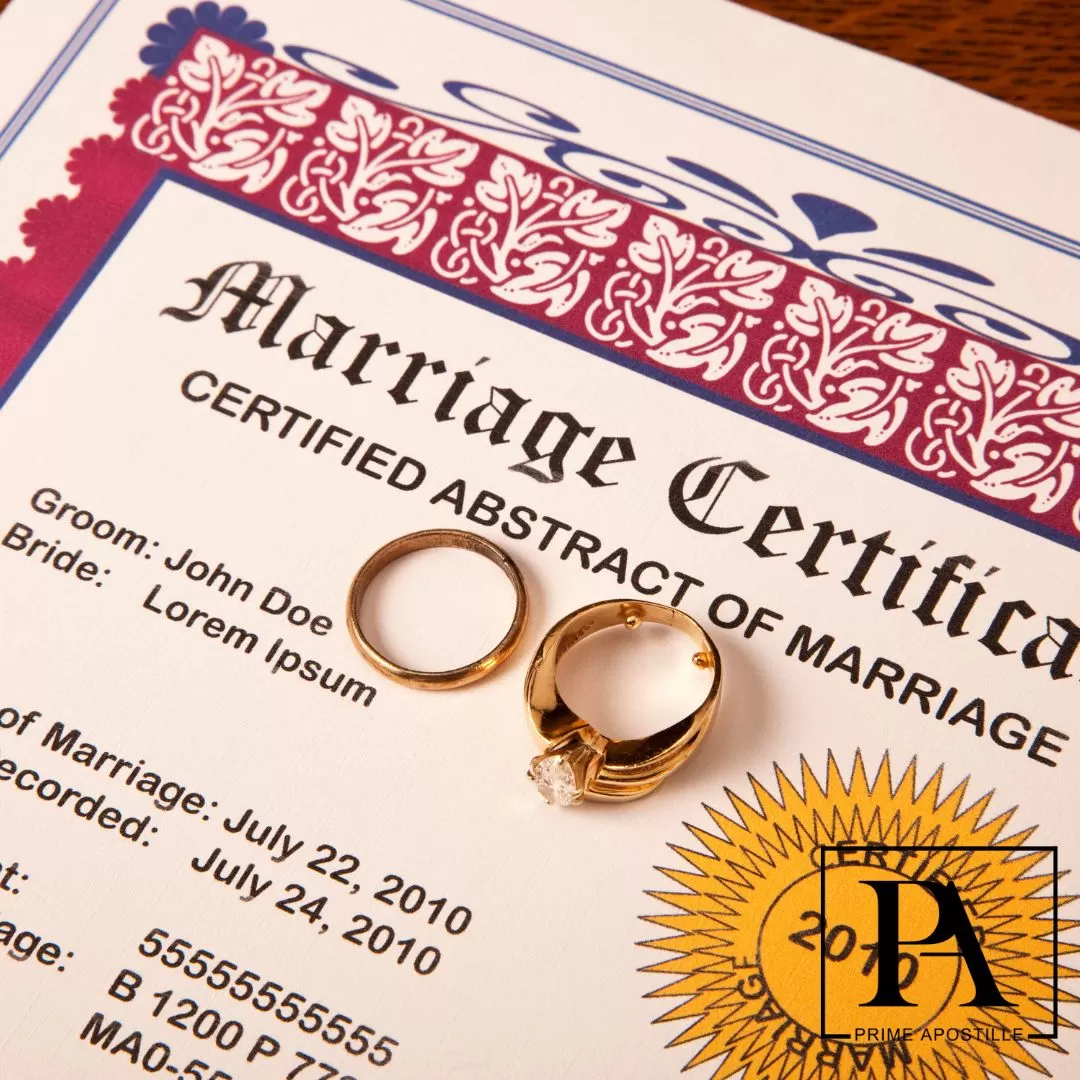 Marriage Certificate Attestation / Help